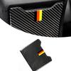 Carbon Fiber Rear Seat Storage Box Trim For Mercedes-Benz C Class W205 14-18 D