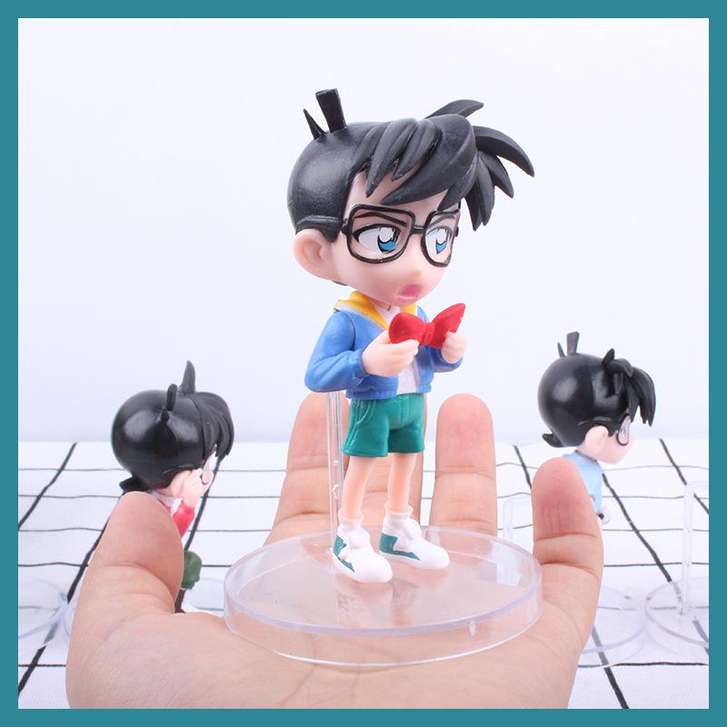 5pcs/set Anime Detective Conan Model Figure Toys