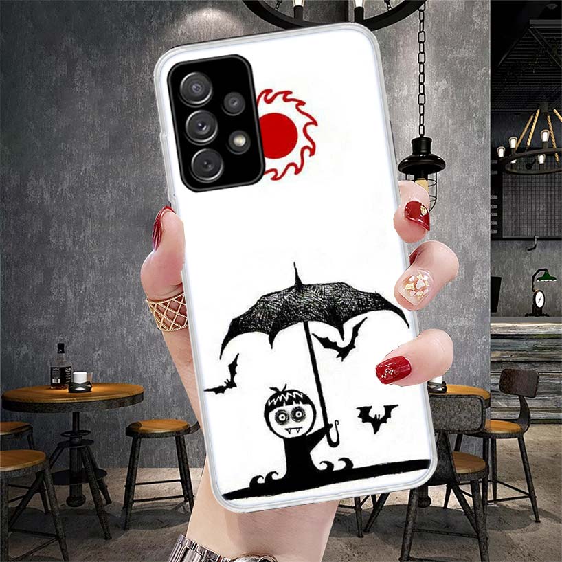 Gothic Vampire Scarlet Art Soft Phone Case For Samsung Galaxy S22 S23 S24 S25 Edge S26 Ultra S20 FE S21 Plus + Fundas Coque Gala