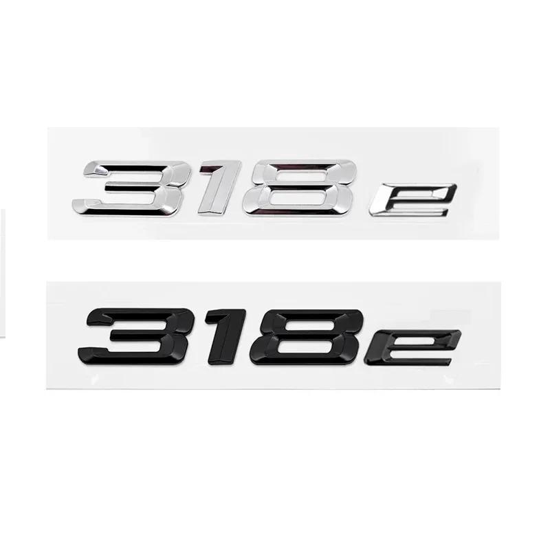 Sticker Emblema Lettere Logo Bagagliaio Auto in ABS per BMW 316e 318e 320e 323e 325e 330e 335e 530e E46 E90 E91 F30 F31 F34 G20 G30