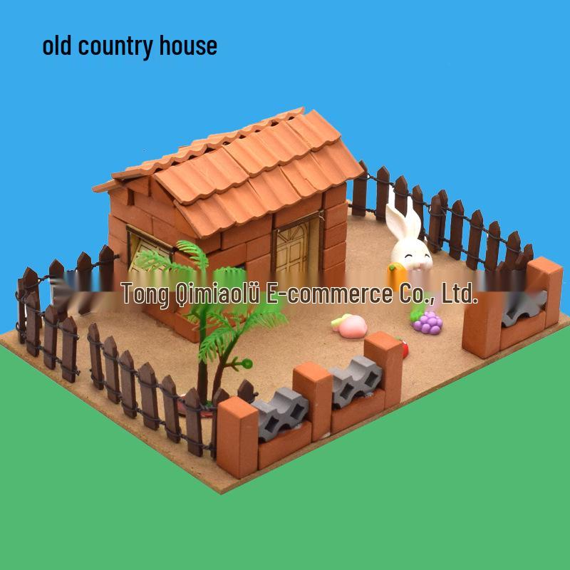 Little Bricklayer DIY Cement House Building Blocks - Educational Toy for Children