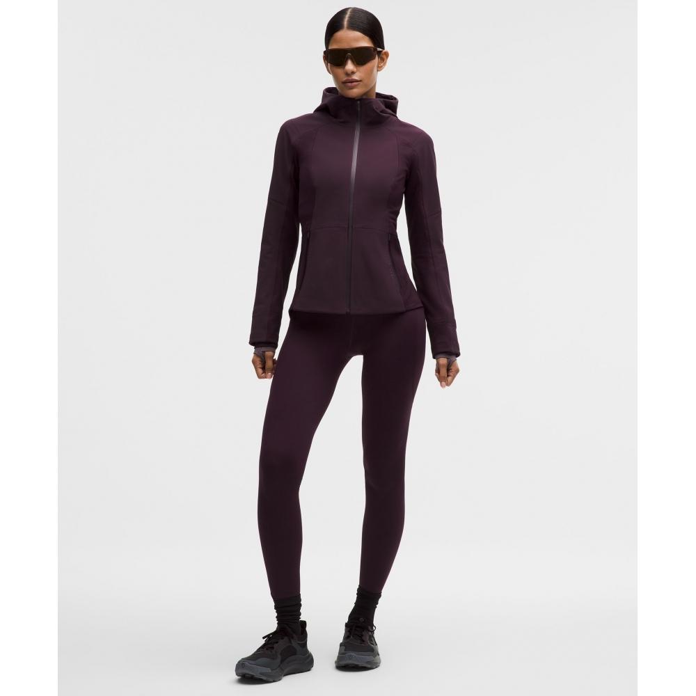 Lululemon Women S croSS Chill Performance Jacket Black Plum