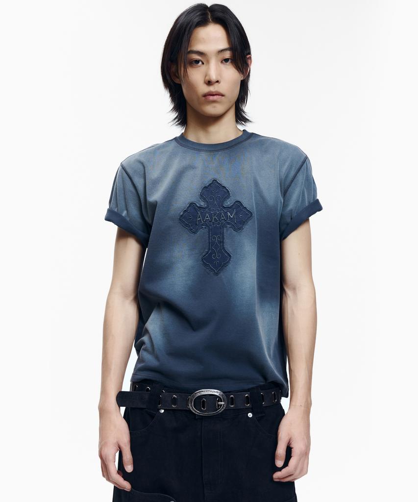 AAKAM All Over Eyelet Belt (Black)