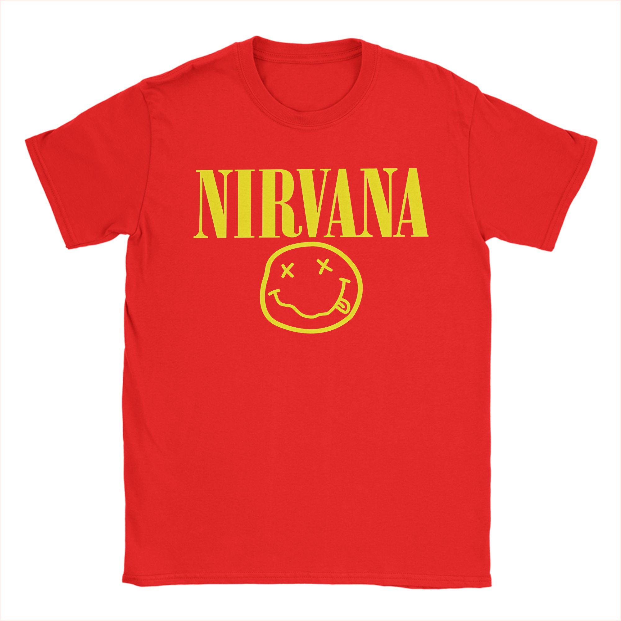 

Green For Better New Life Nirvana 100 Cotton TShirt For Unisex Beach Vintage TShirts O Neck Novelty Tees Plus Size Clothes S