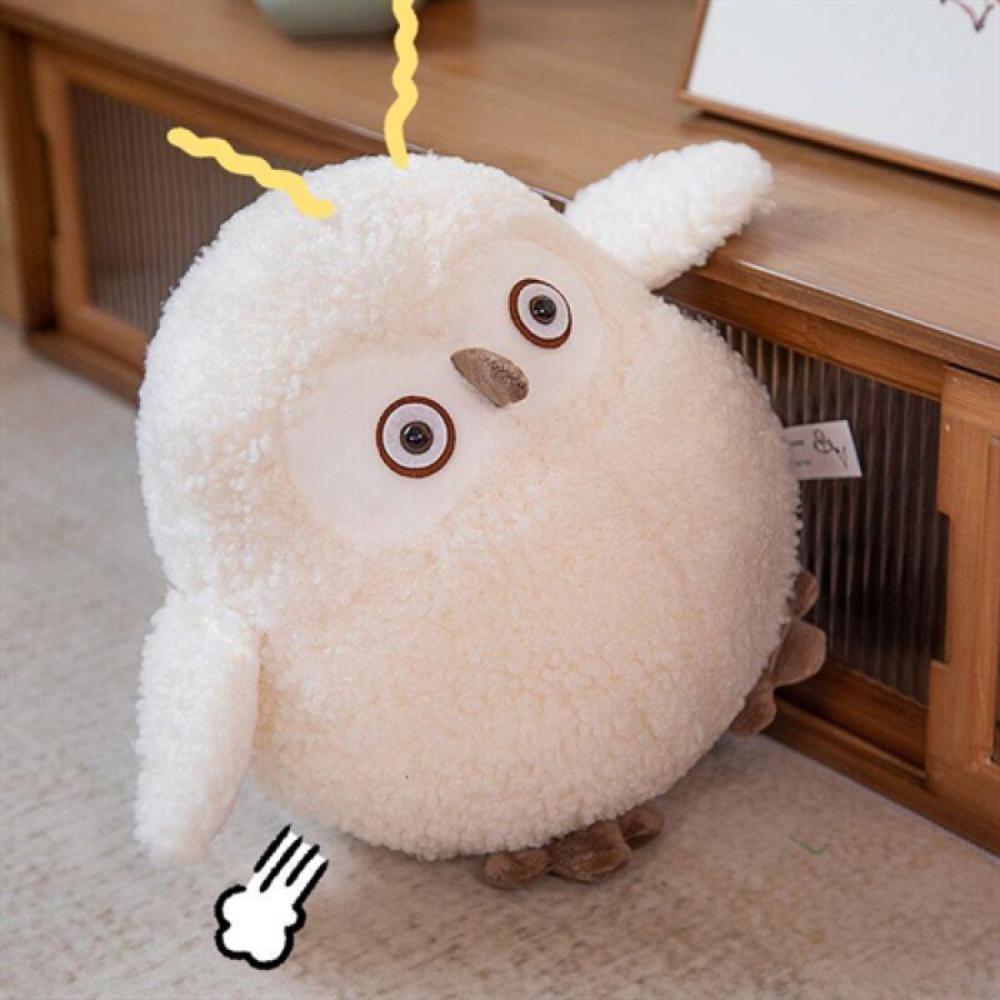 Apollo Owl Plush Doll Snow White Owl Doll