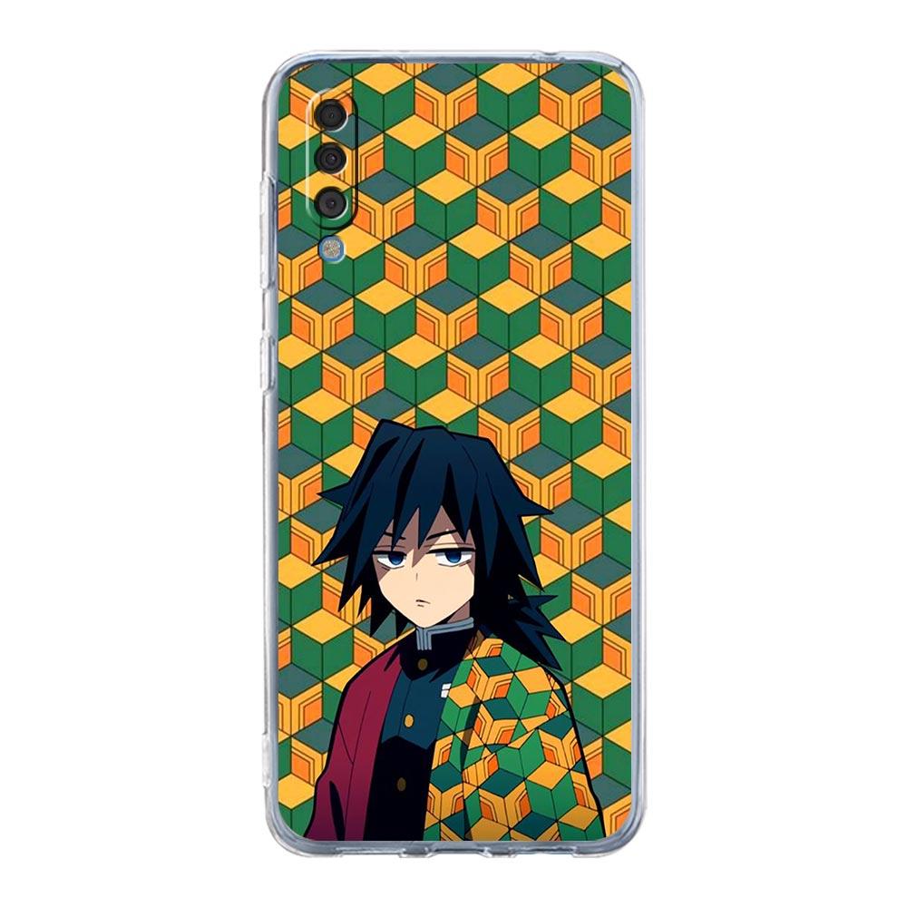 

Чехол для телефона с логотипом аниме «Клинок, рассекающий демонов» для Samsung Galaxy A50 A70 A20 A30 A40 A20E A10 A10S A20S A02S A12 A22 A32 A52S A72 5G Samsung A13 5G