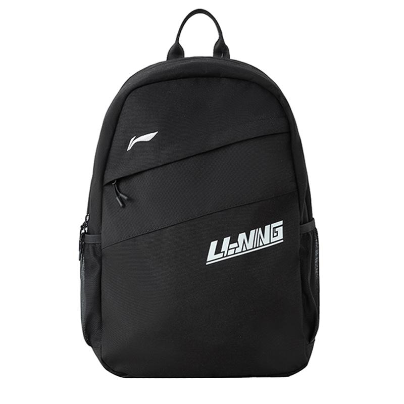 New LiNing Polyester Backpack Regular Unisex Black ABSV315-1