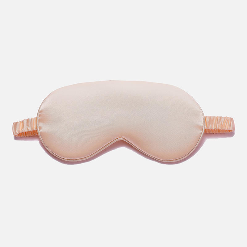 Elegant Black Imitation Silk Eye Mask, Blackout Eye Mask, Breathable Travel Nap Eye Mask, Sleeping Eye Mask, Sleep Protection Eye Mask
