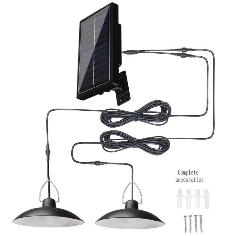 Hot Sale: Split Solar Pendant Light for Indoor/Outdoor Use; Waterproof for Home, Garden & Camping Tent