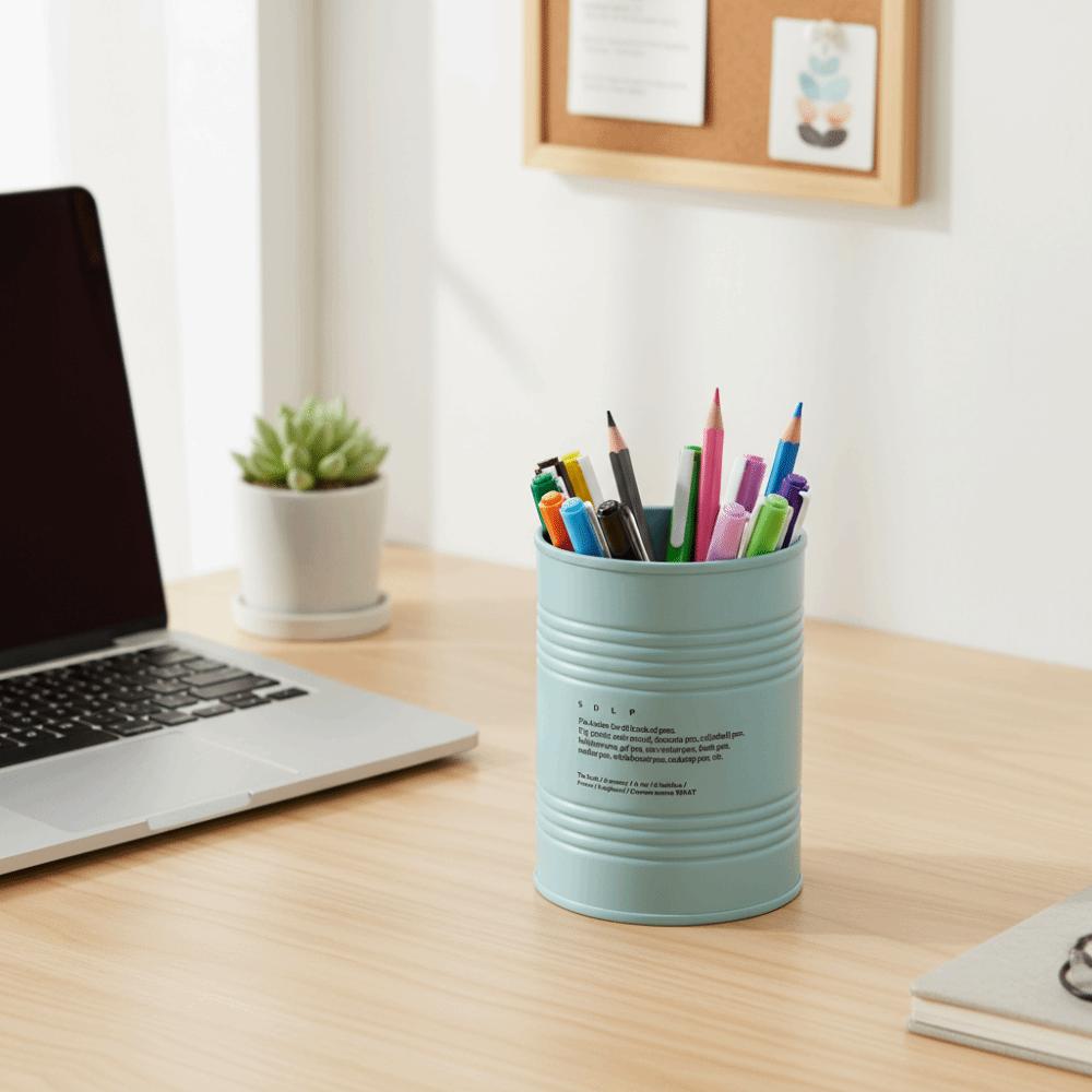 Creative Design Pen Holder Simple Design Multifunctional Storage Teacher Gifts
