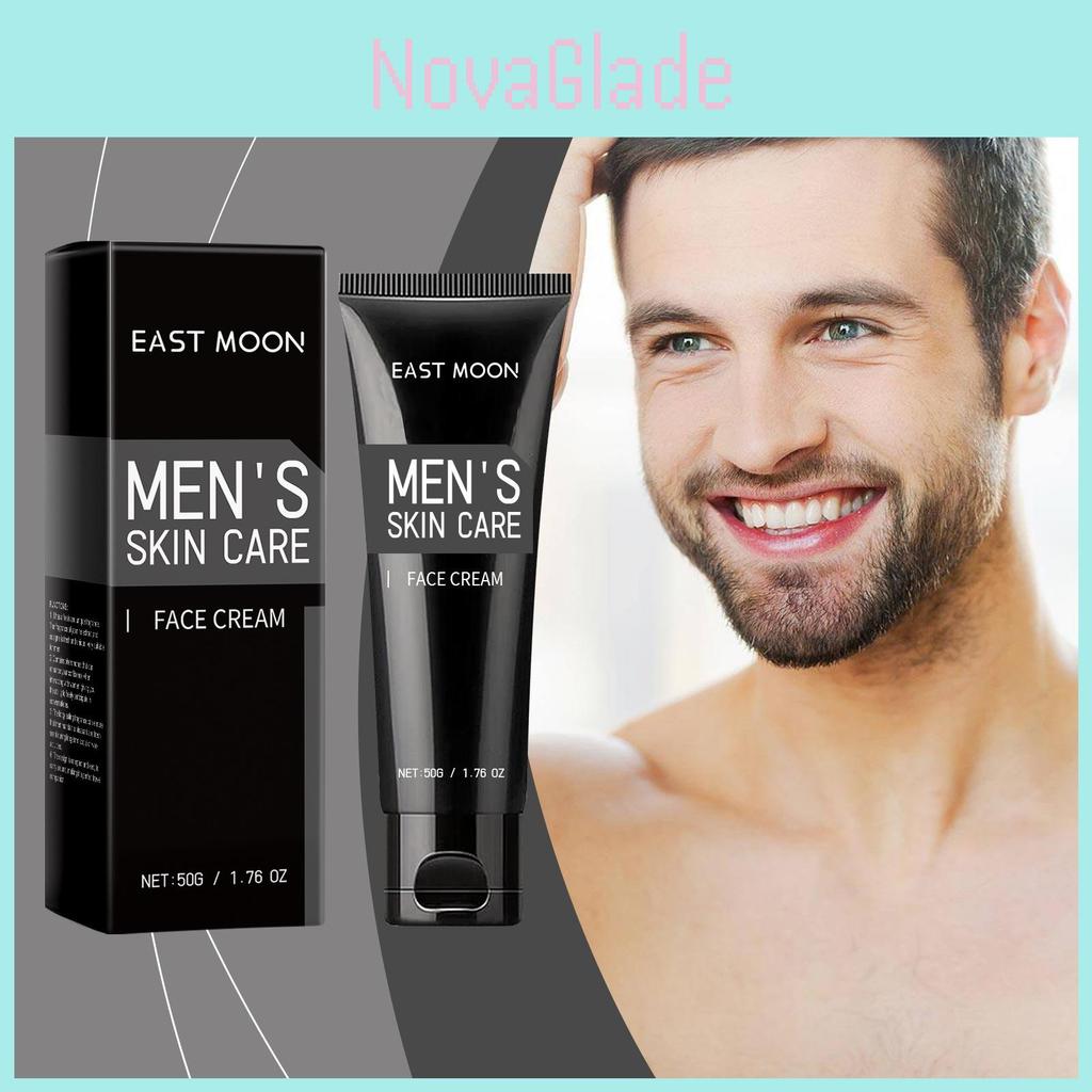 East Moon Men's Lightweight Moisturizing Cream For Radiant Glow And Hydration