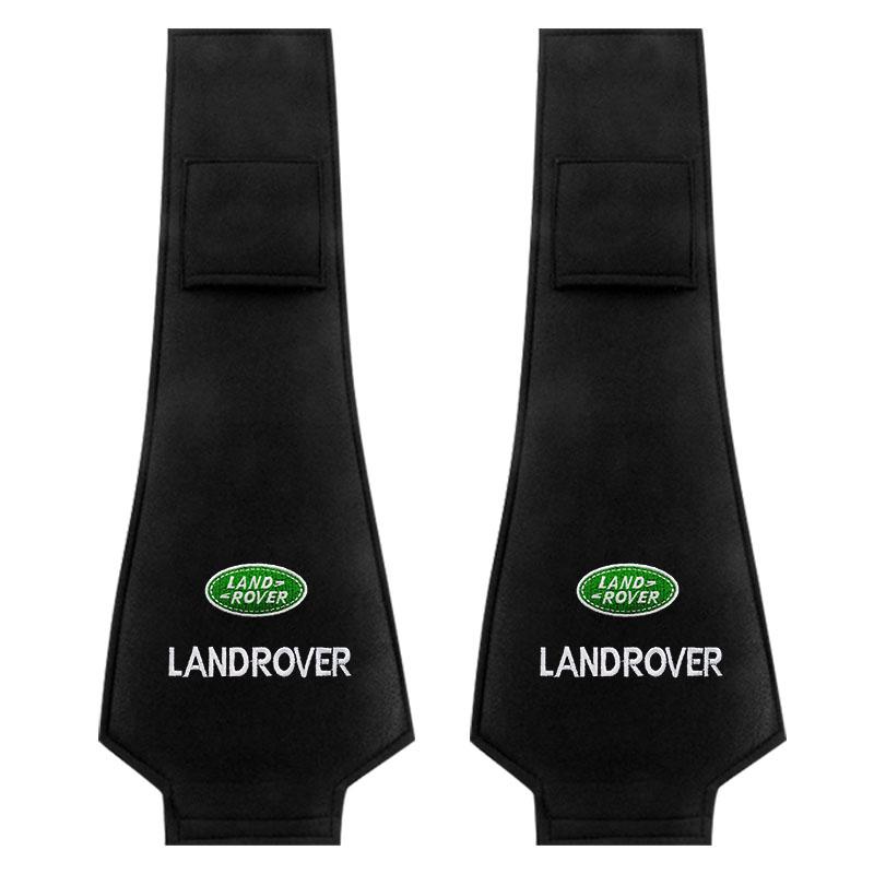 1pcs Car Seat Back Headrest Pillow Dustproof Cover for Land Rover SVR Discovery Freelander 3 SVR L320 L330 Evoque Defender Range Rover Auto