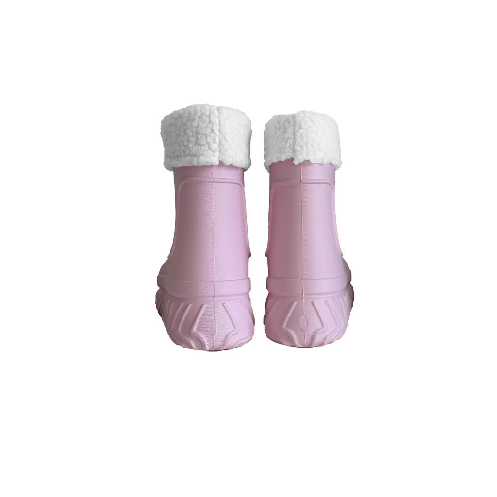 Adidas Originals AdiFOM SST Snow Boots Rubber Ankle Boots Women's Pink IE0389(Team619-)