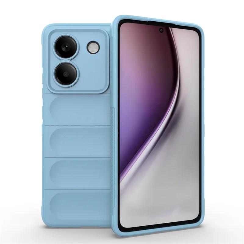 Silicione Matte Armor Phone Case For POCO M7 Pro 5G F7 F7 Pro F7 Ultra X7 X7 Pro 5G Wireless Charging Shockproof Protect Cover
