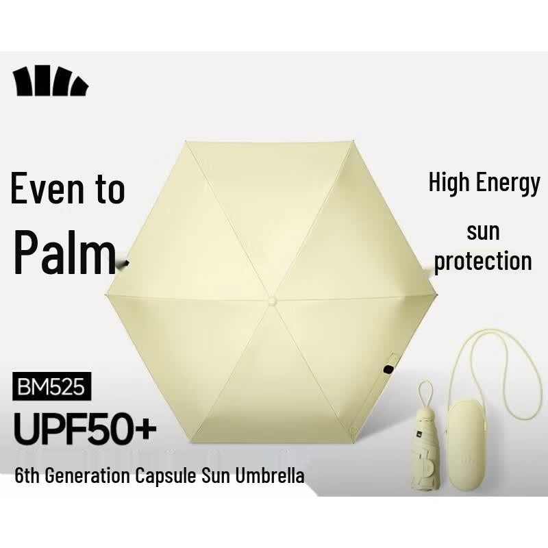 Beneunder UV Protection Five-Fold Capsule Umbrella