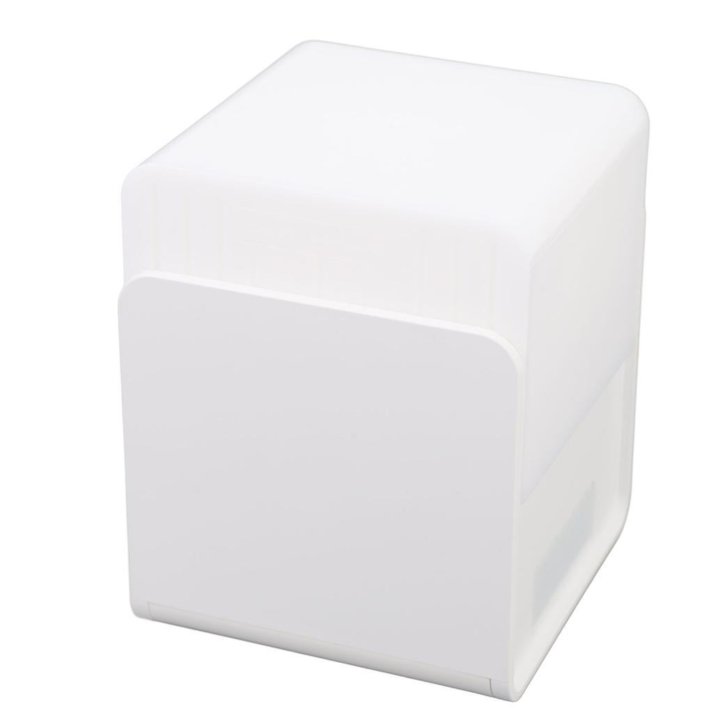 LED Cube Night Light 3 Color Temperatures Stepless Dimmable USB Rechargeable LED Cube Bedside Lamp