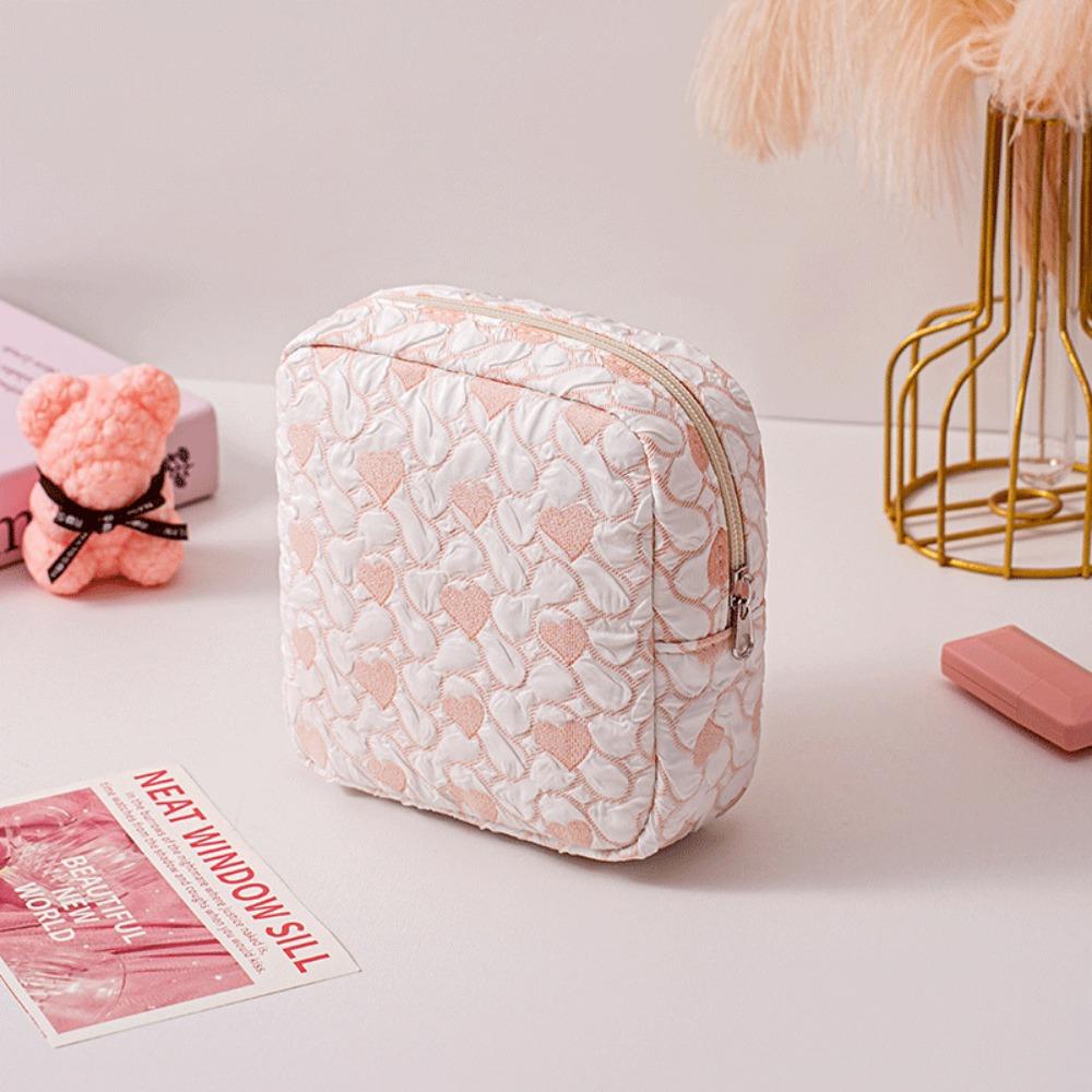 New Square Sanitary Napkin Storage Bag Large Capacity Portable Mini Coin Purse Multifunctional Cosmetic Bag