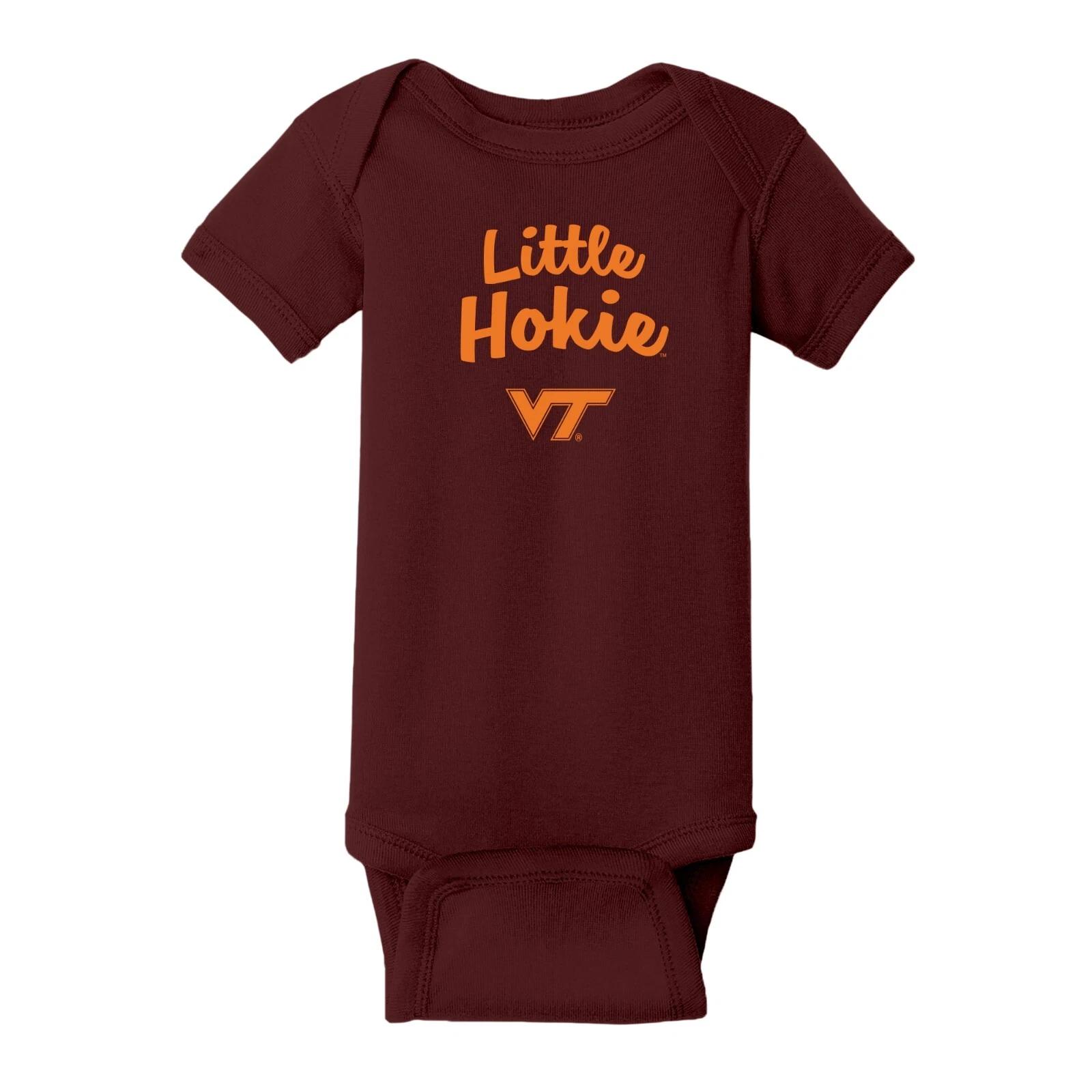 Virginia Tech Little Hokie Creeper - Maroon M