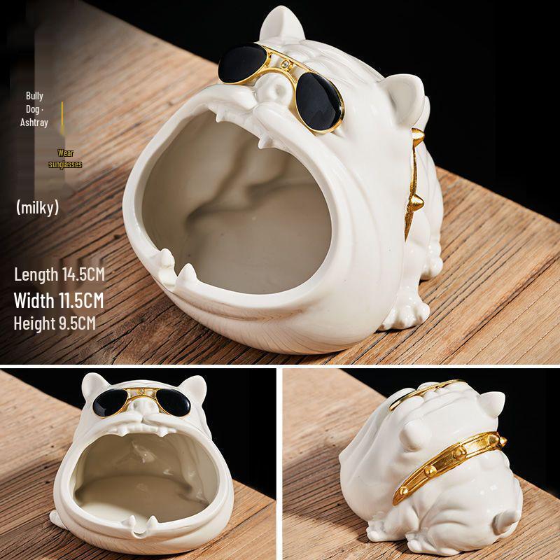 High-End Ceramic Living Room Ashtray