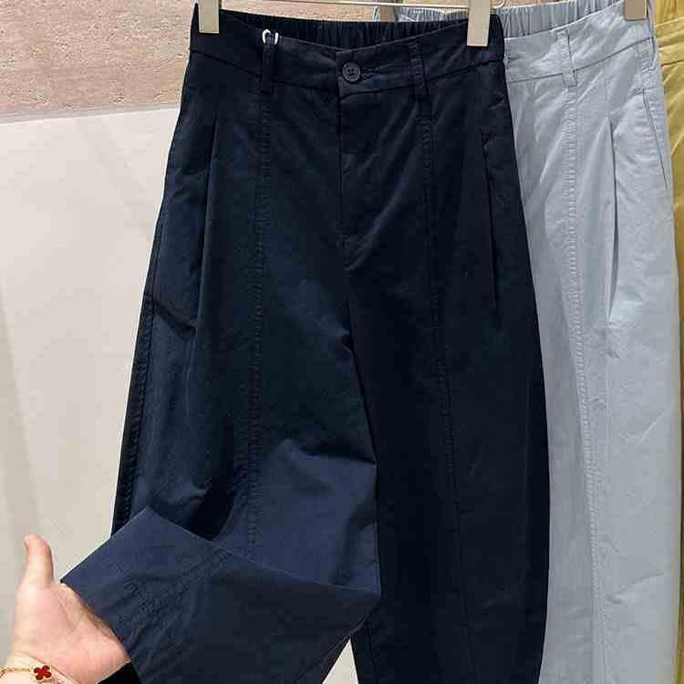 Übergröße Koreanische Haremshose für Damen - Dünn, Locker, Neun-Punkt Ballon-Stil, 2-300 Jin, Lässige Mode