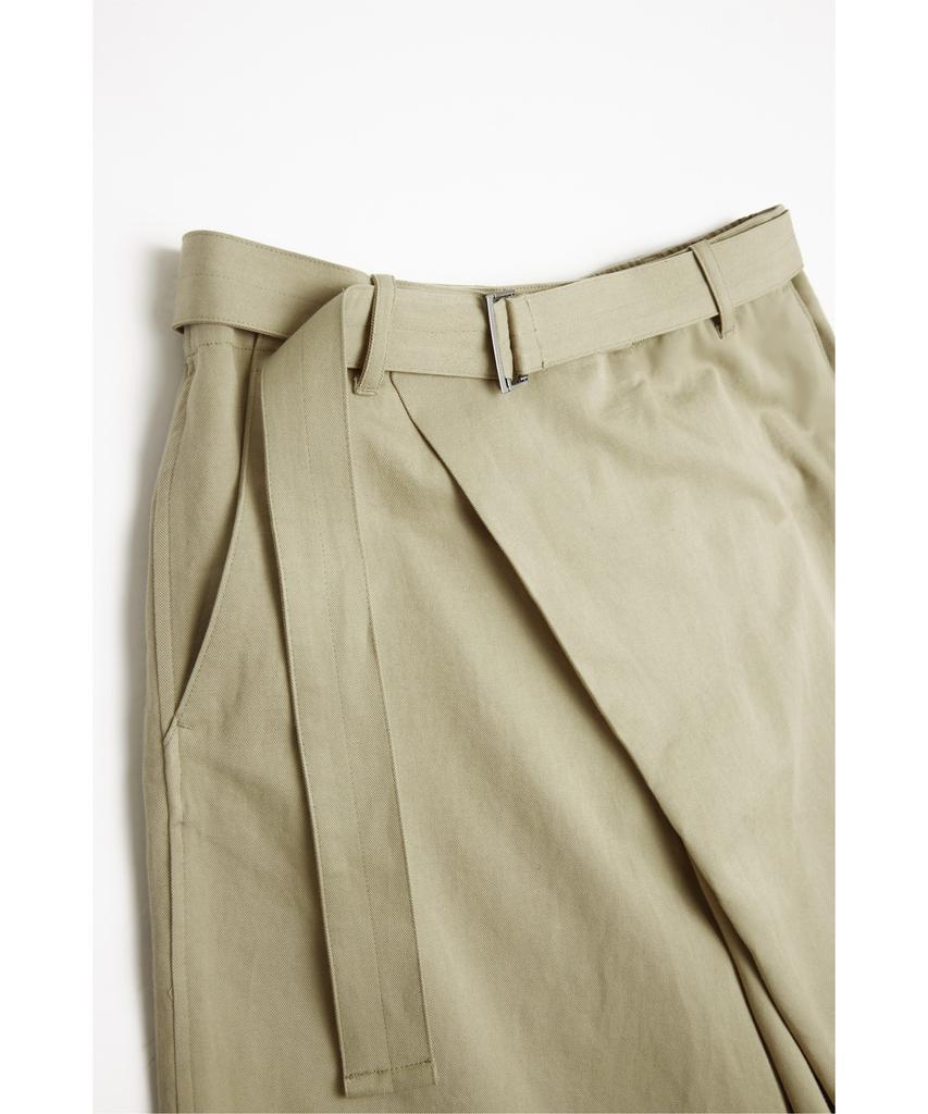 YOUTH Wrap Half Pants - Beige