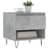 Coffee Tables 2 Pcs Concrete Grey 50 X 46 X 50 Cm Particleboard