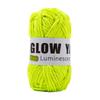 800m Funktionelles Garn Leuchtet im Dunkeln Polyester Leuchtendes Dickes Garn 2mm zum Handstricken Teppich Pullover Mütze Wollgarn