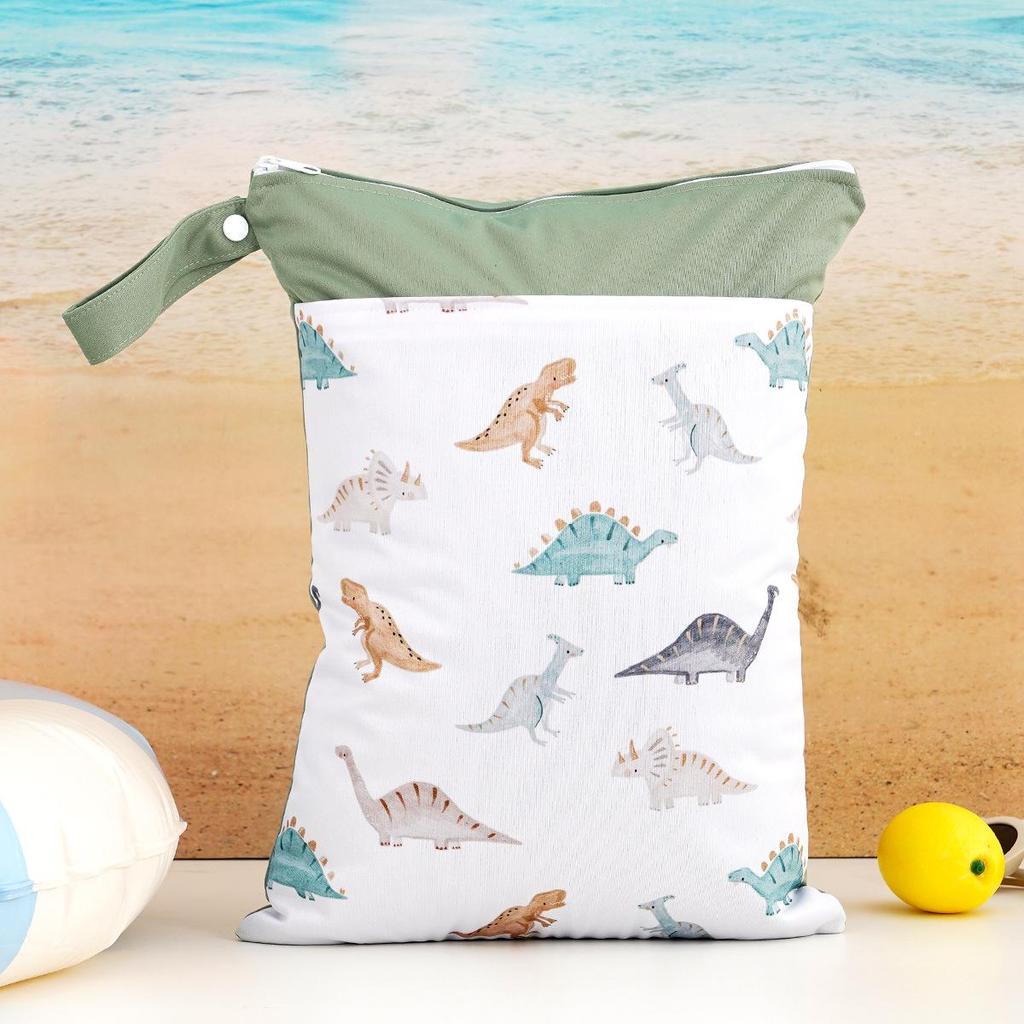 Children's Waterproof Swim & Beach Bag with Dry-Wet Separation and Toiletry Storage