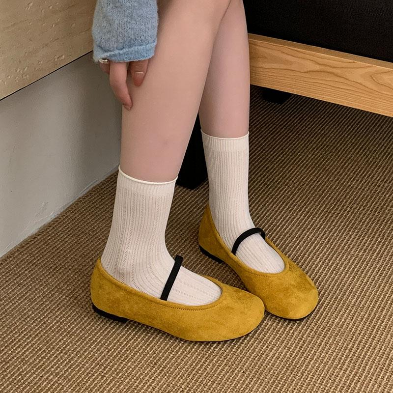 Fashion Fashion Shallow Women Ballet Flats Slip On Shoes Soft Female Casual Footwear Round Toe Ladies Flats With Shoes