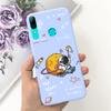 For Huawei P Smart 2019 6.21"Case Cute Cartoon Astronaut Soft Silicone Cover For Huawei P Smart 19 POT-LX3 Shockproof Phone Case