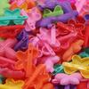 FZBNSRKO 100pcs Color Mini hair Clips,Children's Hairpin for Little Girls(butterfly's style)