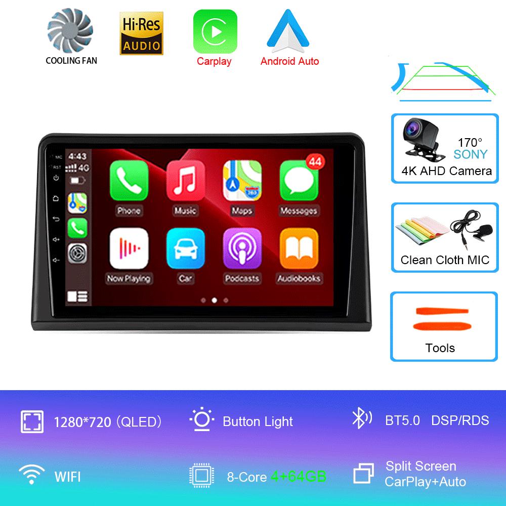 Android 14 Carplay Auto For Hyundai Sonata 7 LF 2017 2018 2019 GPS Multimedia Car Radio Player Stereo 360 Camera 4G+WiFi BT DSP