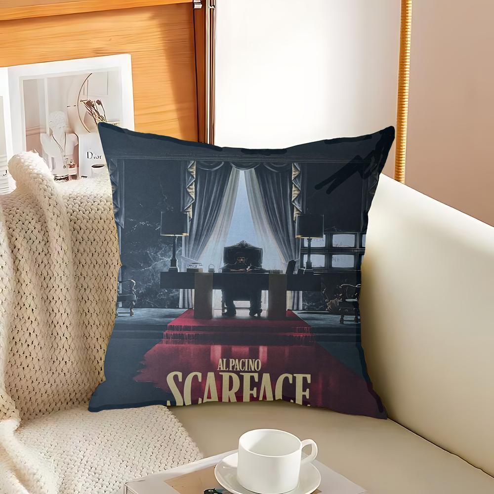 Scarface Stitch Lucky Dragon Pillow Cover Sofa Cushion Cover Home Room Decoration Children Gift