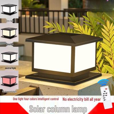 Lumière de Pilier Solaire NuFeng Super Lumineuse 4 Couleurs