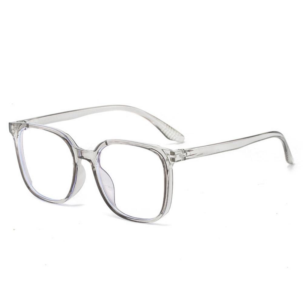 Computer Glasses Retro Square Frame Glasses Unisex Eyeglasses Pc Material Anti Blue Light Glasses For Unisex Wear Office Daily