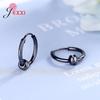 Hoop Earrings For Women Girls Party 925 Sterling Silver Hip Pop Style Circle Earring Real Silver Fashion Jewelry New Arrivals
