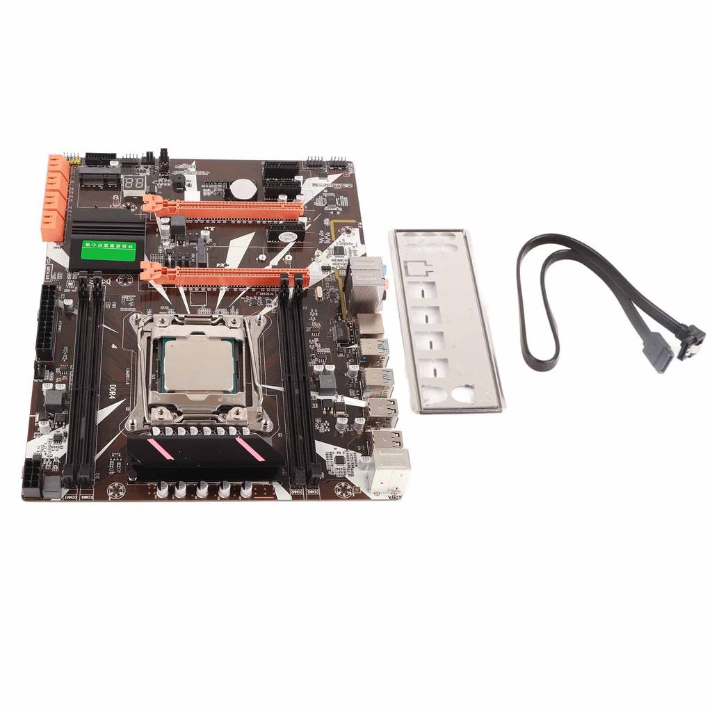 Desktop Motherboard Stable Power 8xSATA3.0 5xPCIe 4xDDR4 Memory Computer Motherboard for PC Replacement