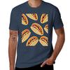 Tacos Pattern Perfect For Binge Or Movie Night Tshirt Fashion Casual Short Sleeve Tshirt