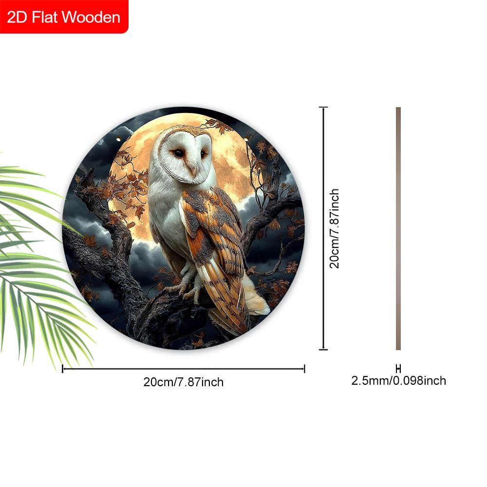 2D Flat Wooden Hanging Decorative Signs, Family Wall or Door Decoration, Garden Decoration, Housewarming Gifts for Friends