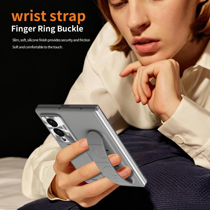 Galaxy Z Fold8 Ultra Protective Case With Wrist Strap Shockproof PC Cover Full-Body Protection Foldable Phone