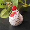 Forest Theme Decor Piece Hand-Carved Wooden Rooster Figurine Farmhouse Chicken Sculptures Rustic Animal Statue Pastoral Home for Shelf Desk