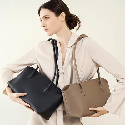 Kleine Frühherbst Neue Hochwertige Leder Damen Tasche Einkaufstasche Französisch Leder Unterarm Tasche Schulter Tasche Pendler Frau
