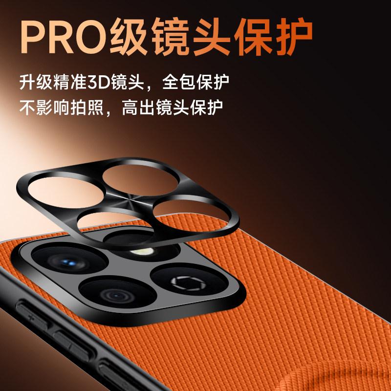 For Xiaomi 15T 14T Pro For Magsafe Magnetic Matte Fine Grain PU Leather Cover For Mi 15T 14T Metal Lens Protection Cover Shell