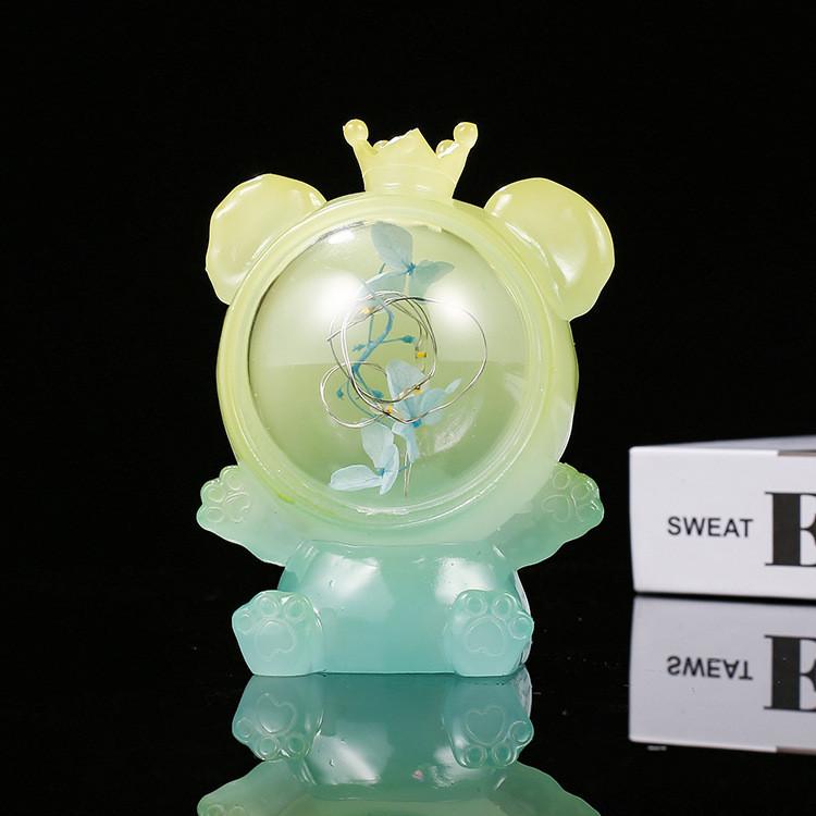 Ten Night Lamp Options Battery Powered Cartoon Cute Animal Lights Shaped