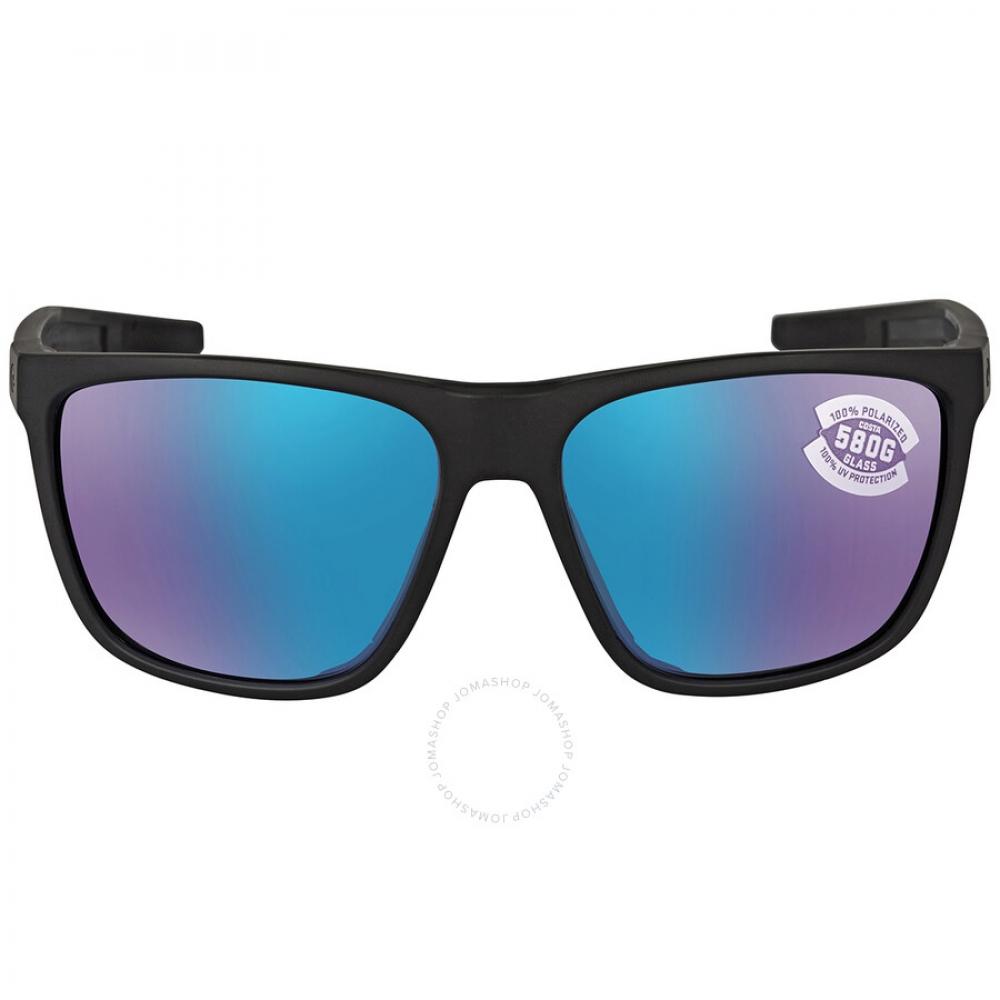 

Costa Del Mar FERG XL Blue Mirror Polarized Glass Men s Sunglasses 6S9012 901201 62