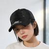 Baseball cap women's spring and summer new letter visor face small versatile cap
