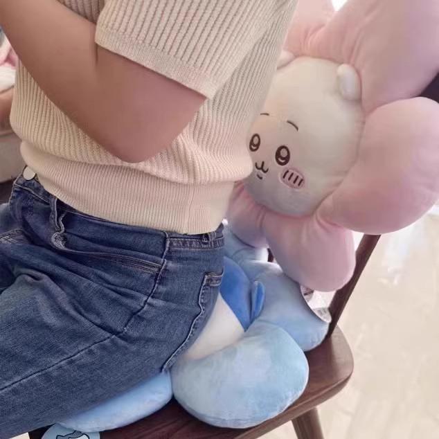Chiikawa Usagi Hachiware  Square Plush Cushion For Living Room Use Office