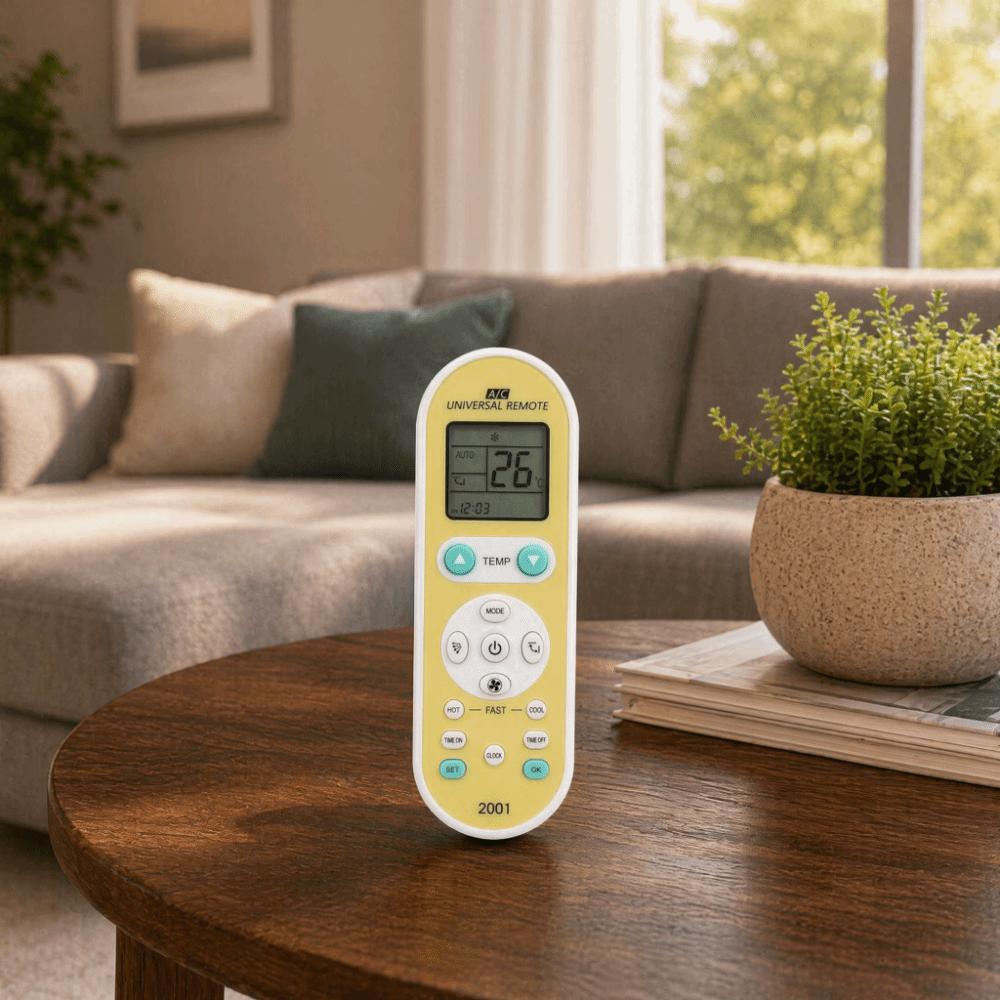 Easy Setup Universal AC Remote Controller Portable Air Conditioning Remote Household Use