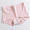 Women Panties Graphene Crotch Stretchy High Waist Tummy Tightening Solid Color Anti Exposure Briefs for Daily Wear