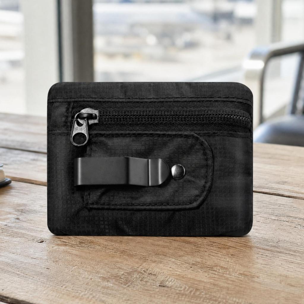Blocking Wallet Lightweight Change Pouch for Travel, Sightseeing